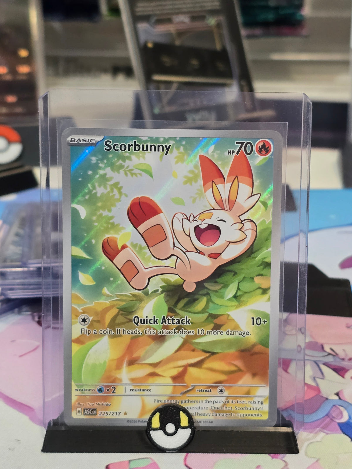 #225 Scorbunny Illustration Rare