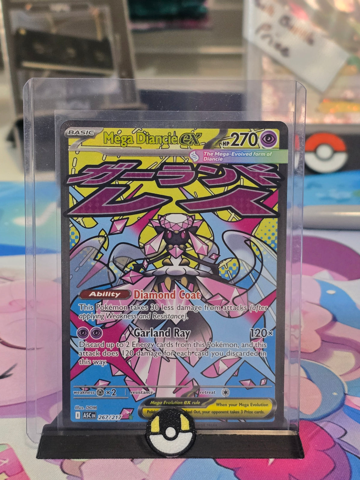 #267 Mega Diancie Mega Attack Rare